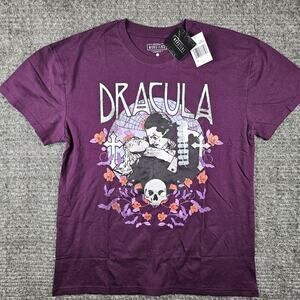 Movie Dracula T-Shirt Large Universal Monsters New With Tags